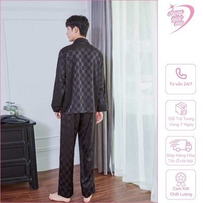 Pijama Lụa Nam Cao Cấp