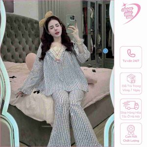 pijama nữ vải cotton