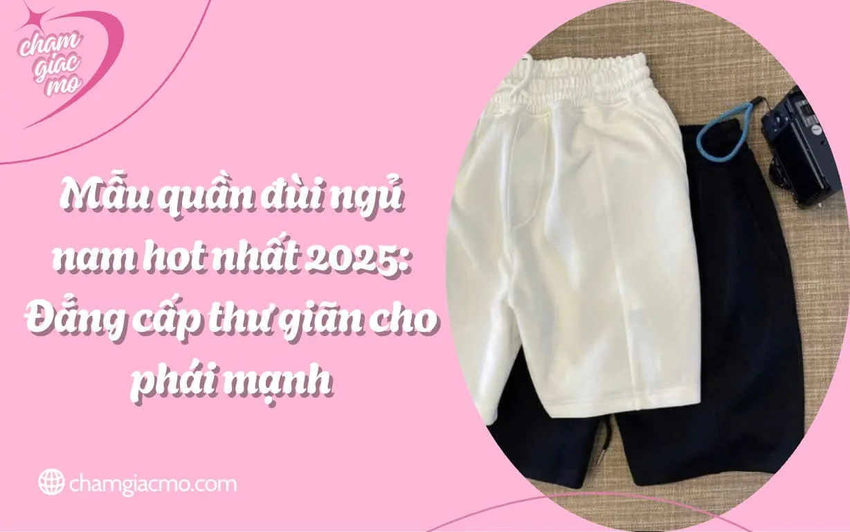 Quần đùi ngủ nam